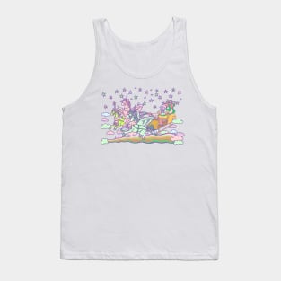 Santa's Fabulous Christmas Ride Tank Top